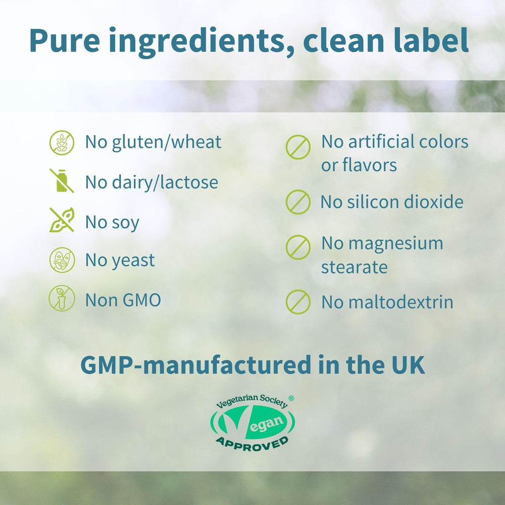 Igennus Methylated Multivitamin vegan formula for clean nutrition.