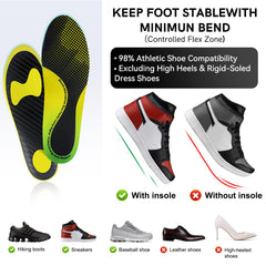 Ihuiniya insoles stability and cushioning for quick cuts.