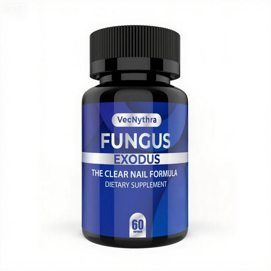 iKeener Fungus Exodus bottle front shows premium internal blend for healthier nails