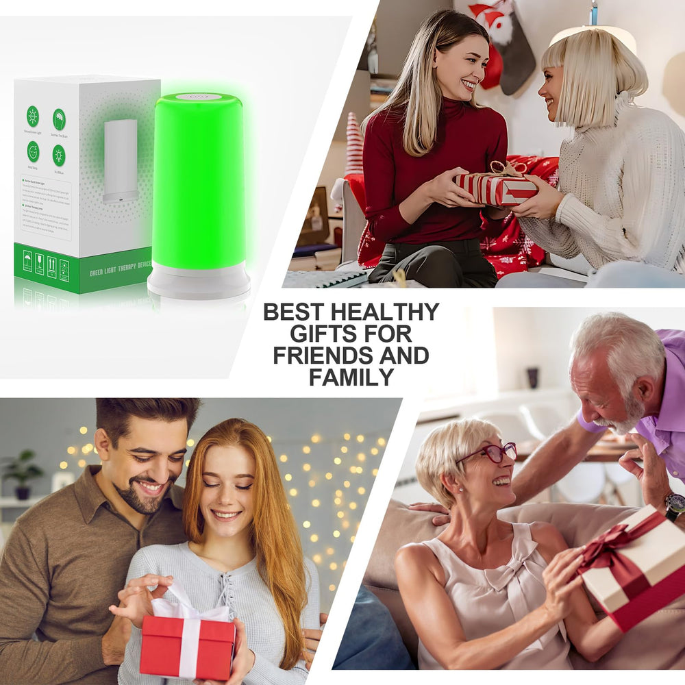 ikeener Green Light Therapy Lamp includes lifetime support and 24/7 service