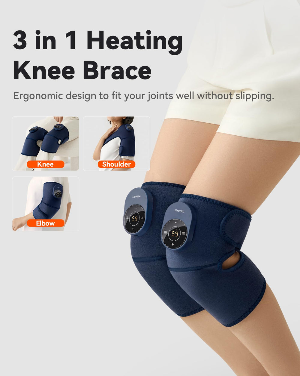 IKEEPFIT compact, foldable design fits easily in a bag.
