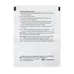 ILIOS Celox Gauze Z-Fold sterile single-use dressing for rapid field application.