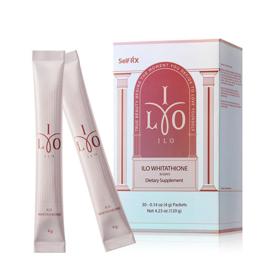 ILO Whitathione stick pack with powder for daily glow support