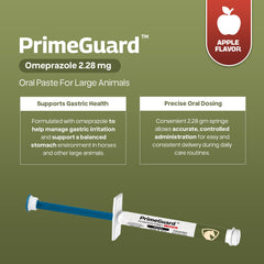 PrimeGuard OmePrazole Oral Paste Syringe – Apple Flavor, 2.28 g, 5 Pack