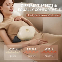 KOSTAK Abdominal Massager 2500mAh battery enables cordless use.