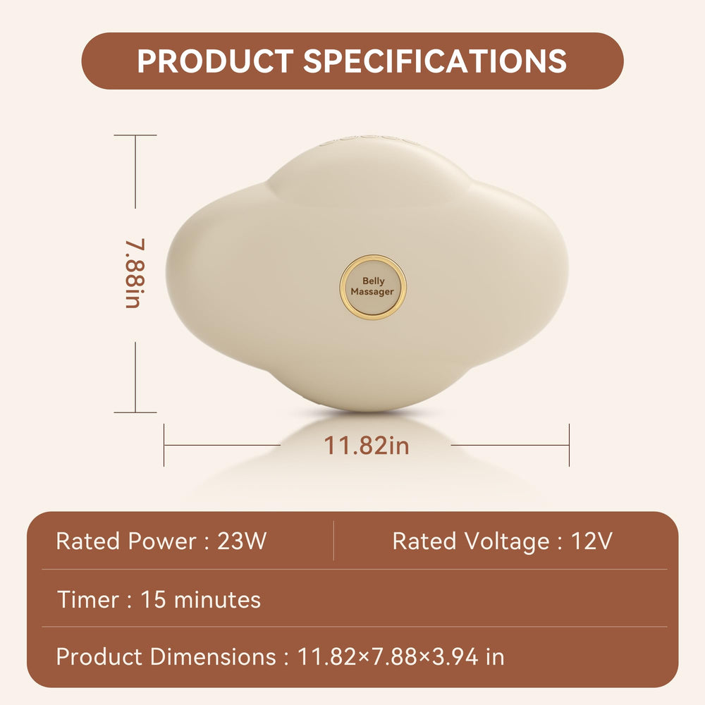 KOSTAK Abdominal Massager portable design for home, office, or travel.