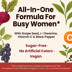 iMATCHME Grap seed and beet root blend ingredient highlight