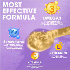 iMATCHME pineapple flavored magnesium drops ready to mix in water