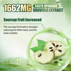 iMATCHME Soursop Bitters bottle front view with 16 oz capacity.