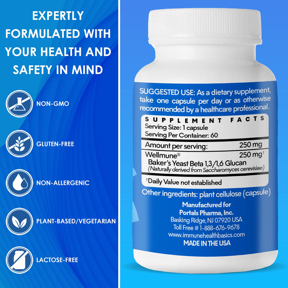 Immune Health Basics packaging front clearly presents product details.