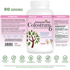 Immune-Tree Moo Chews for Kids bottle packaging enables easy daily dosing.