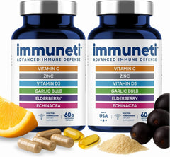 Immuneti Advanced Immune Support bottle for daily wellness use