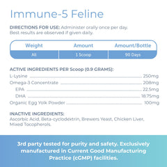 Immuno-5 supports ocular health as part of immune balance.
