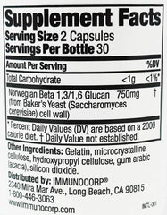 Immunocorp Immutol bottle front view for convenient daily dosing