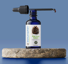 Immunophen Celigna and Pinus Parviflora ingredients highlight natural sourcing for wellness.