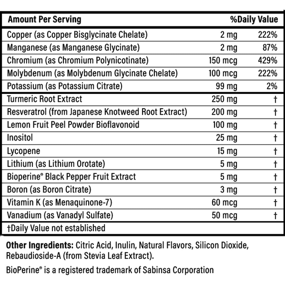 ImmunoPower Gold third-party tested label for safety and potency