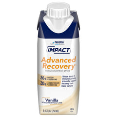 Impact Advanced Recovery Drink Vanilla bottle, a ready-to-drink nutrition option.
