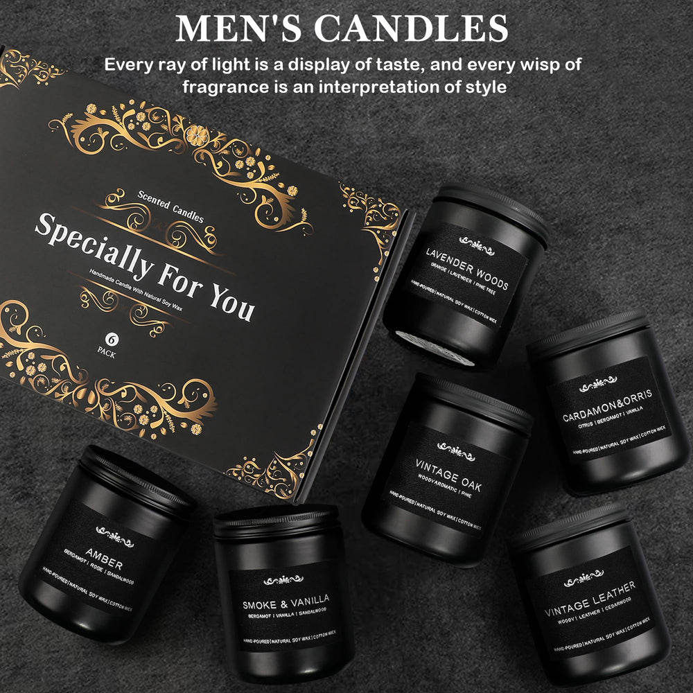 Inayou Amber fragrance candle provides luxurious scent for upscale rooms.