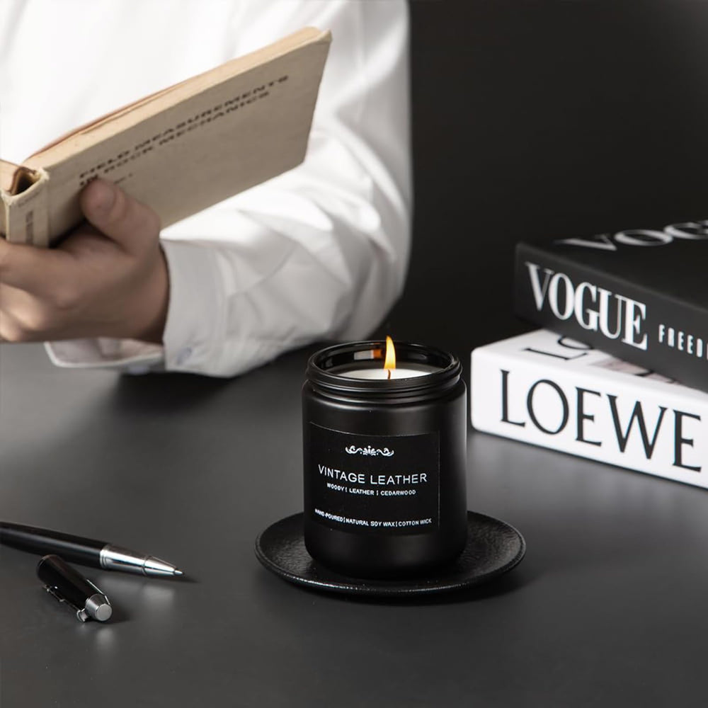 Inayou Smoke and Vanilla candle blends smoky sweetness for cozy nights.