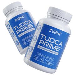 INB4 Tudca Prime packaging design focused on clarity.
