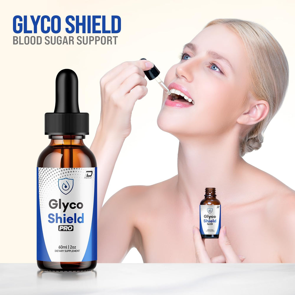 Indelo Glyco Shield Pro dropper ready for precise daily dosing.