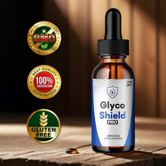 Indelo Glyco Shield Pro hawthorn berry close-up shows quality ingredients.