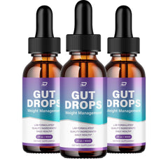 Indelo Gut Drops bottle with dropper for precise daily dosing