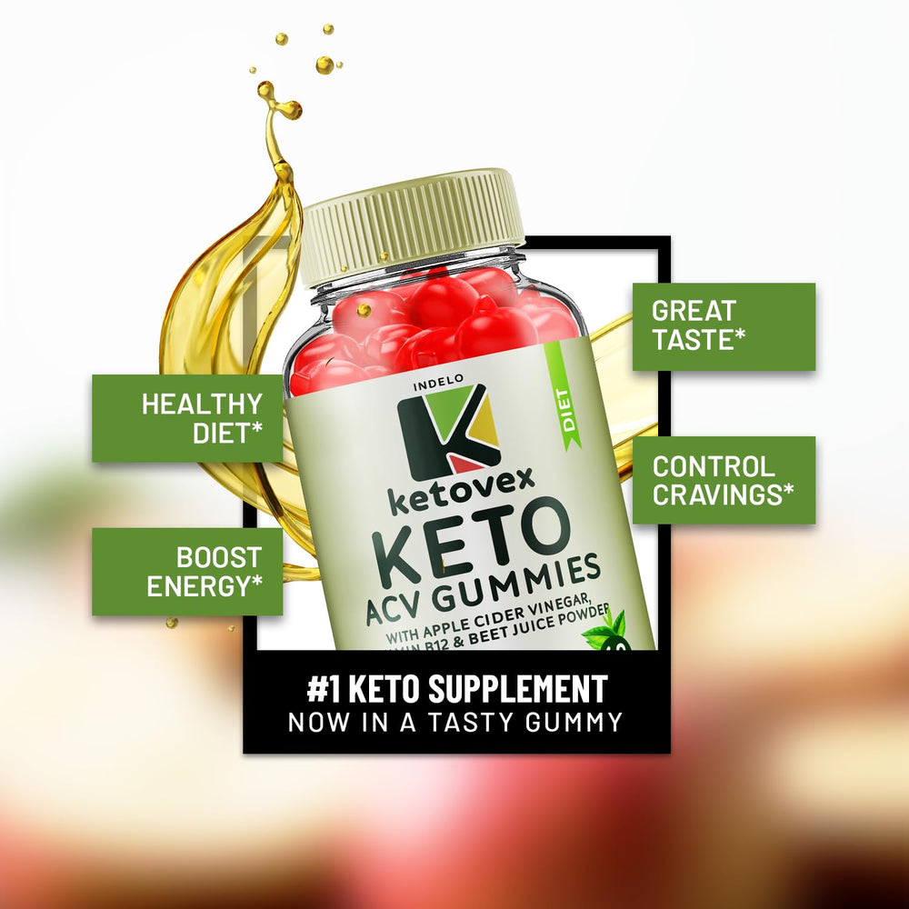 Ketovex keto ACV gummies package showing complete formula and quick access.