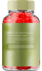 Closeup of Indelo Ketovex Keto BHB Gummies texture snackable treat.