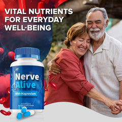 Indelo Nerve Alive ingredients blend highlights natural components.