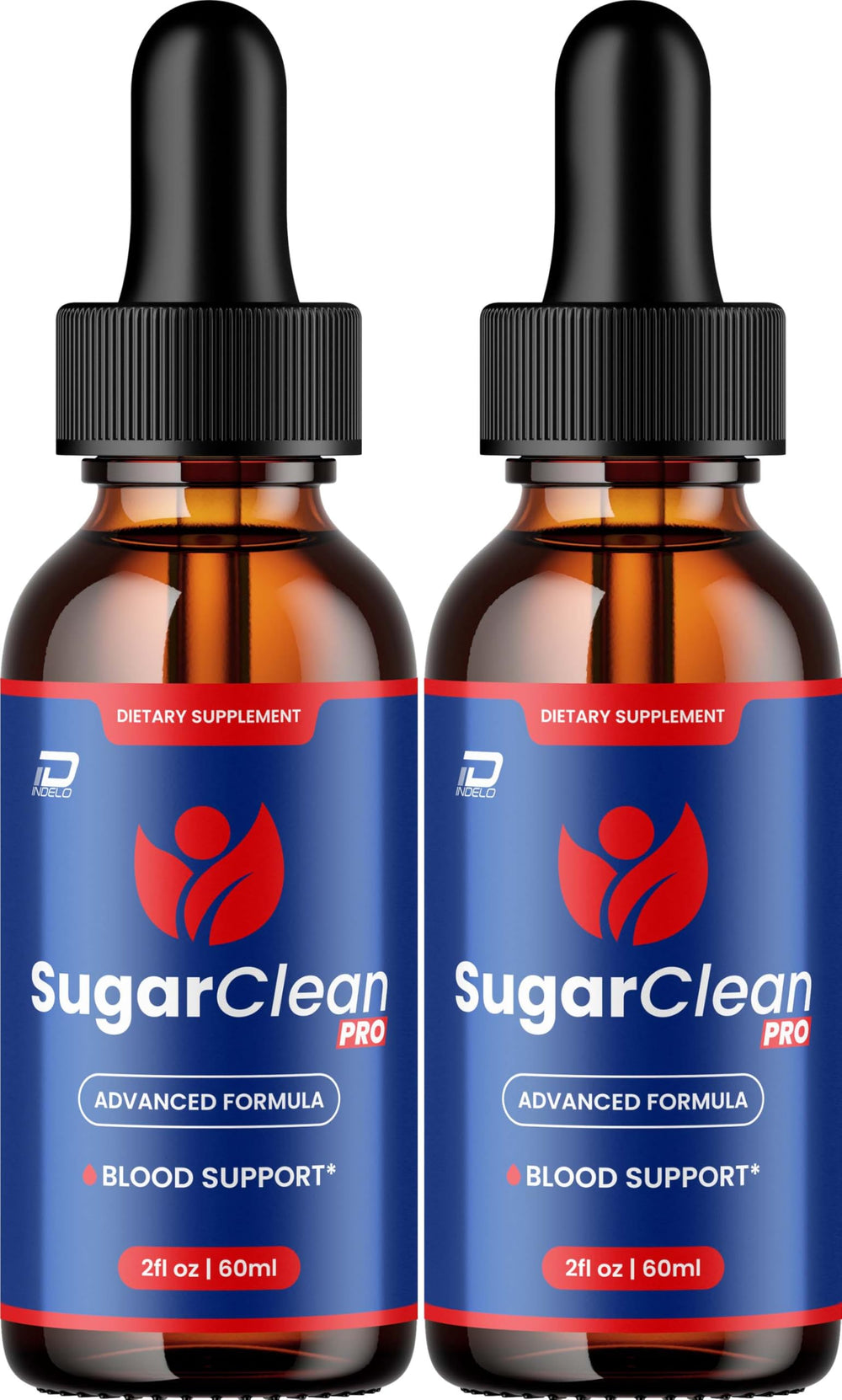 Indelo Sugar Clean Pro liquid drops bottle ready for daily wellness routine