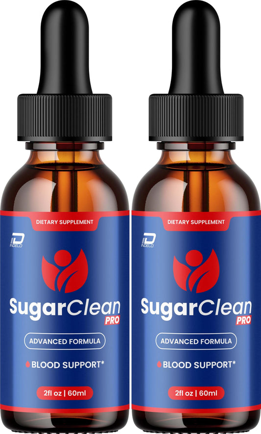 Indelo Sugar Clean Pro liquid drops bottle ready for daily wellness routine