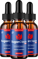 Indelo Sugar Clean Pro liquid drops in a bottle for convenient daily support.