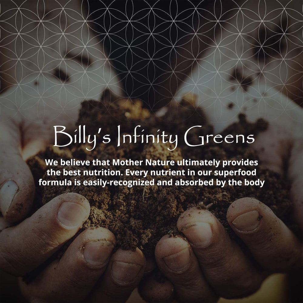 Infinity Greens Billy's Infinity bar vanilla-flavor invites delicious everyday fuel