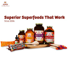 Infinity Greens serving guide; quick daily use instructions for Infinity-C.