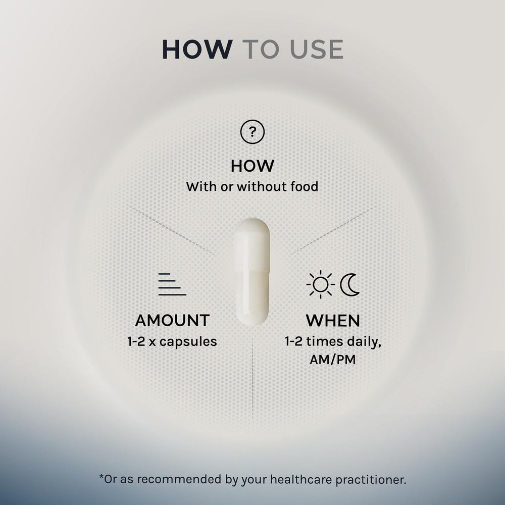 InfiniWell health graphic showing gut health pathway concepts