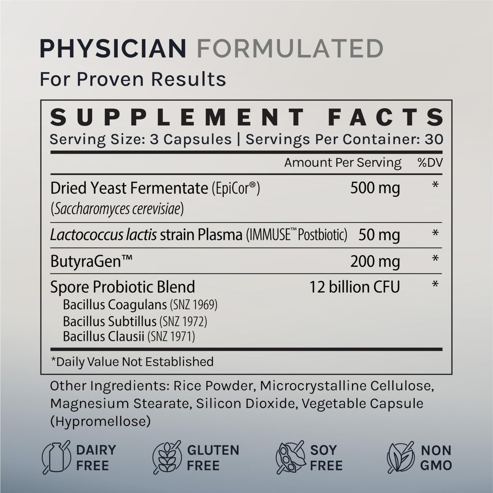 InfiniWell Bacillus coagulans capsules illustrate resilient gut-friendly strains