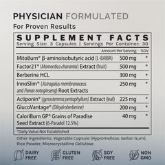 InfiniWell Control bottle top and seal signaling quality and care.