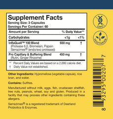 InflaQuell with ginger rhizome supporting gastrointestinal comfort.