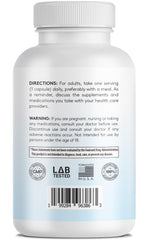 Infusions International CoQ10 capsules closeup highlighting high absorption