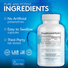 Infusions International GMP compliant FDA facility icon conveys quality standards