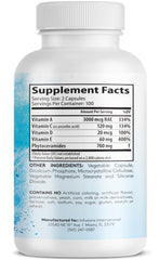 Closeup of Infusions International Phytoceramides capsules for daily use.