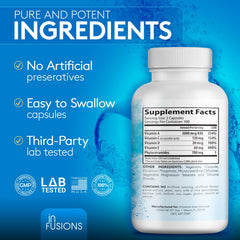 Pouring Infusions International Phytoceramides capsules during routine.