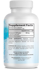 CoQ10 capsules close-up highlights easy-to-swallow form for daily use