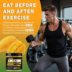 inGreens Creatine Monohydrate Gummies label with betaine and B vitamins
