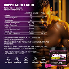 inGreens Creatine Gummies packaging highlighting gluten-free and sugar-free formula.