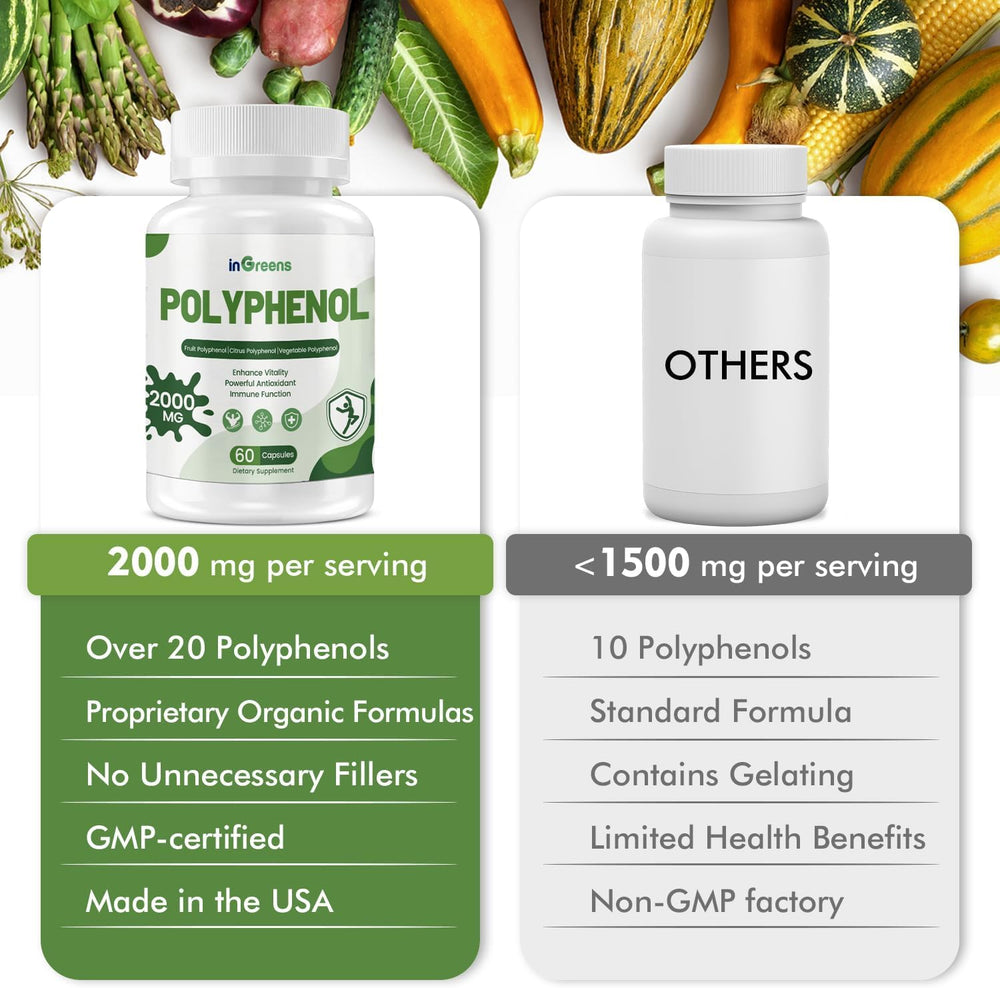inGreens packaging GMP-certified badge emphasizing consistent purity, quality, and safe production