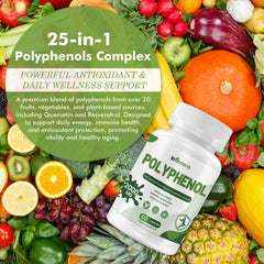 inGreens polyphenols capsules closeup showing plant-based ingredients ideal for broad-spectrum nutrition