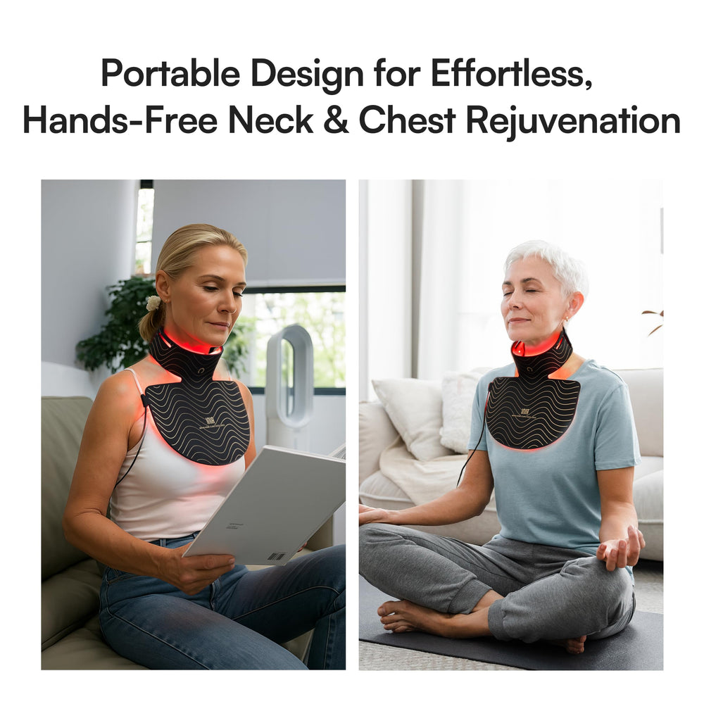 INIA neck-chest rechargeable controller with 2600mAh for hands-free sessions