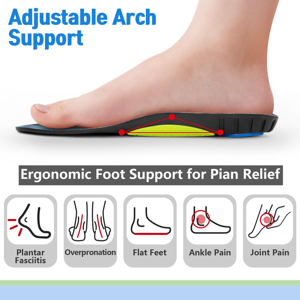 Inmoredo breathable anti-odor materials keep feet dry and fresh.